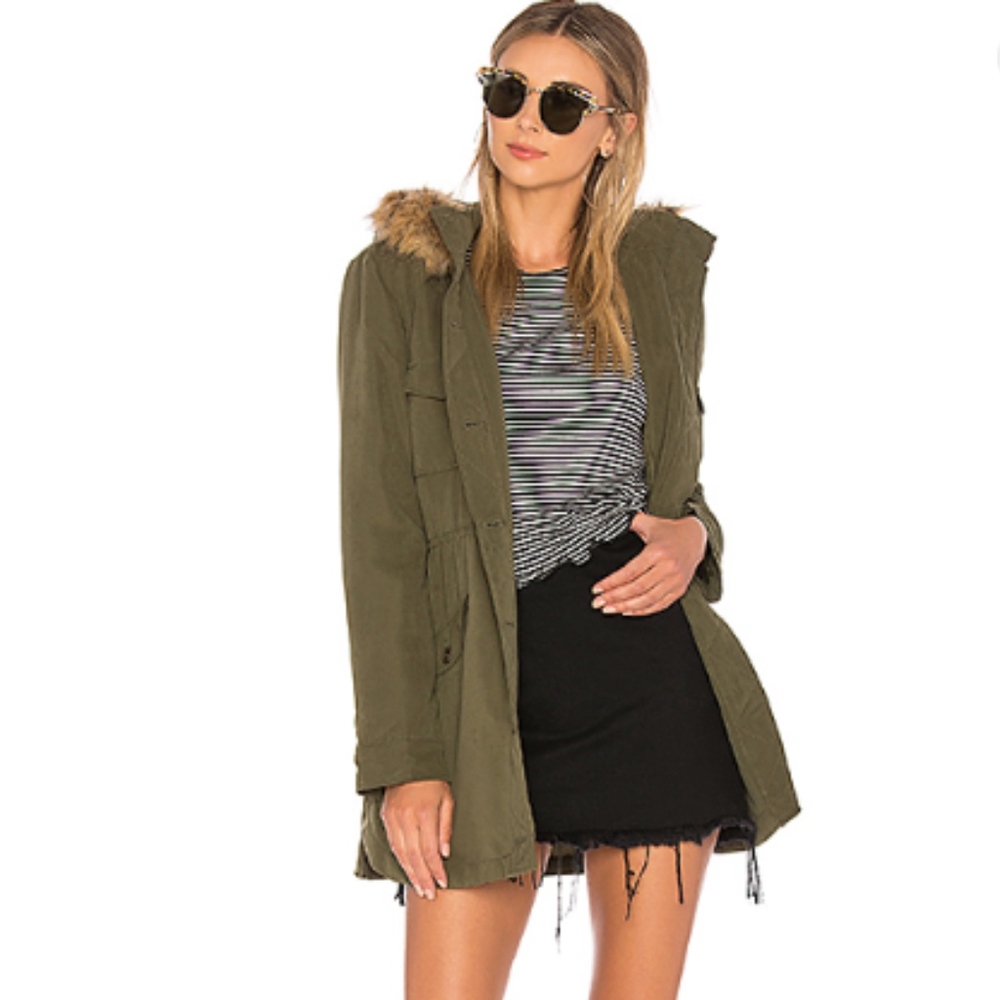 Jack by BB Dakota Faux Fur Medici Jacket